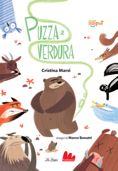 Kniha Puzza e verdura Cristina Marsi