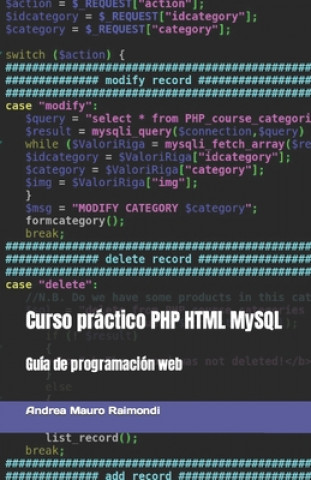 Knjiga Curso practico PHP HTML MySQL Raimondi Andrea Mauro Raimondi