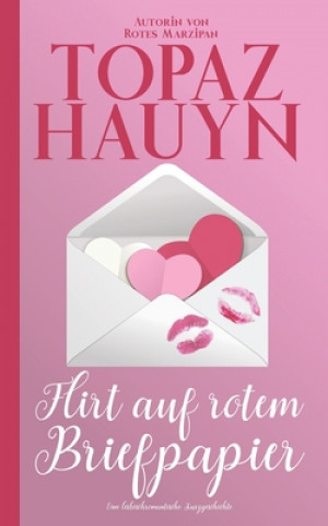 Carte Flirt auf rotem Briefpapier Hauyn Topaz Hauyn