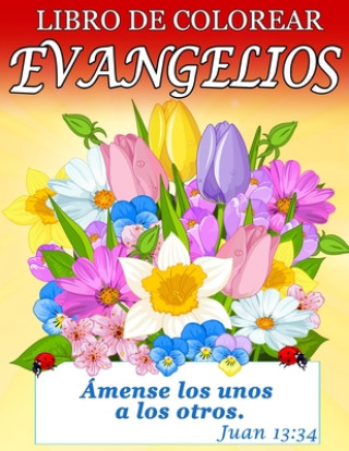 Knjiga Libro de Colorear Evangelios Books Mighty Oak Books