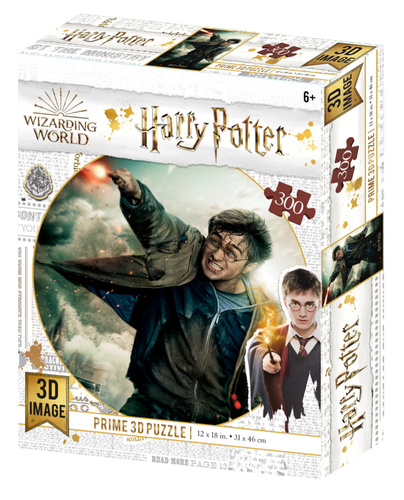 Joc / Jucărie 3D PUZZLE Harry Potter 300 dílků 