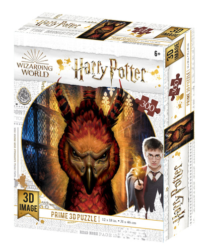 Joc / Jucărie 3D PUZZLE Harry Potter Fawkes 300 dílků 