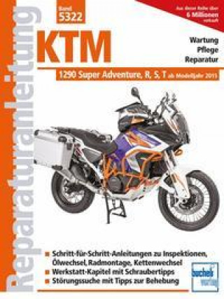 Книга KTM 1290 Super Adventure, T, S, R 