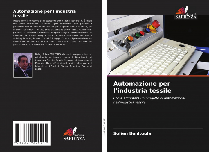 Knjiga Automazione per l'industria tessile Sofien Benltoufa