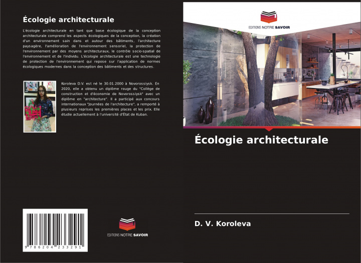 Knjiga Écologie architecturale D. V. Koroleva