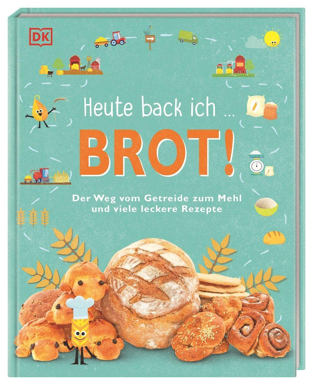 Kniha Heute back ich ... Brot! 