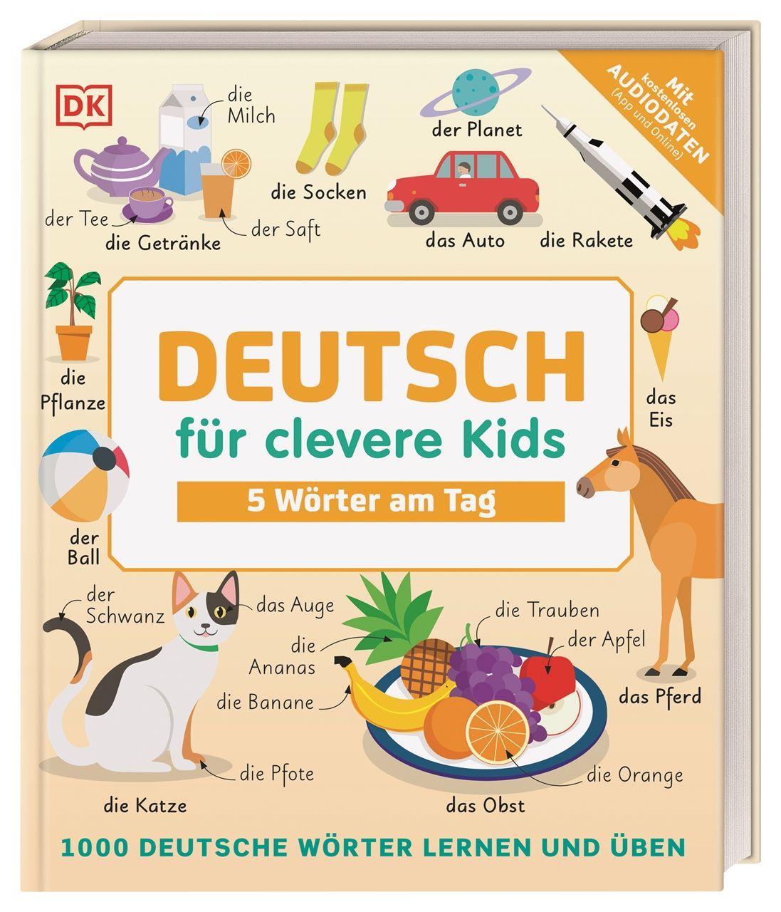 Könyv Deutsch für clevere Kids - 5 Wörter am Tag 