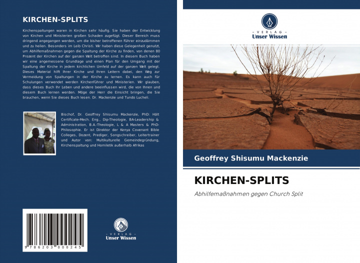 Libro KIRCHEN-SPLITS Geoffrey Shisumu Mackenzie