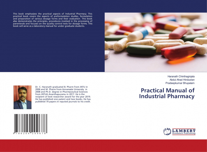 Carte Practical Manual of Industrial Pharmacy Abdul Ahad Hindustan