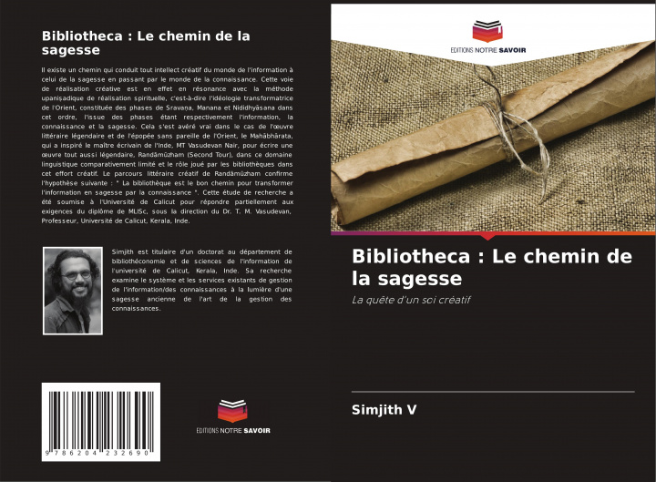 Libro Bibliotheca : Le chemin de la sagesse Simjith V