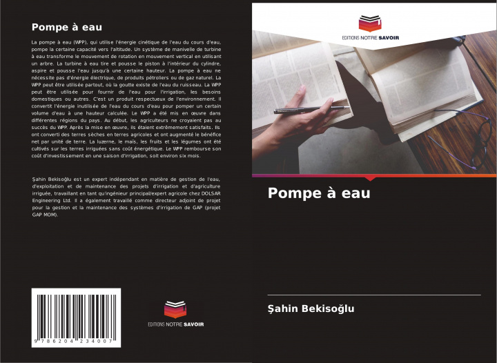 Knjiga Pompe ? eau Sahin Bekisoglu