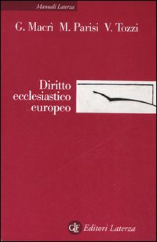 Knjiga Diritto ecclesiastico europeo Gianfranco Macrì
