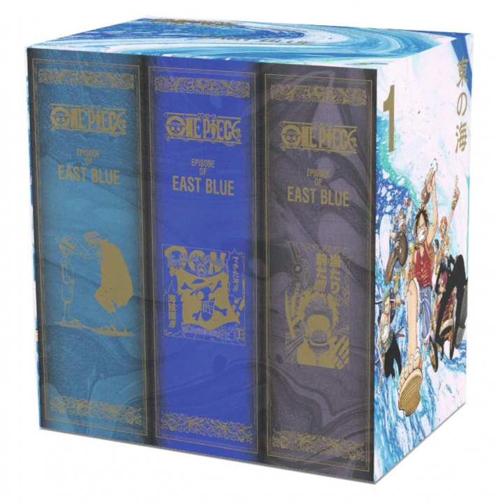 Könyv One Piece - Coffret vide East Blue (Tomes 01 à 12) Eiichiro Oda