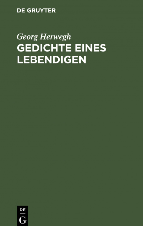 Buch Gedichte Eines Lebendigen 