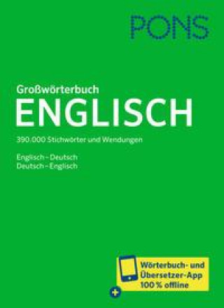 Kniha PONS Großwörterbuch Englisch 