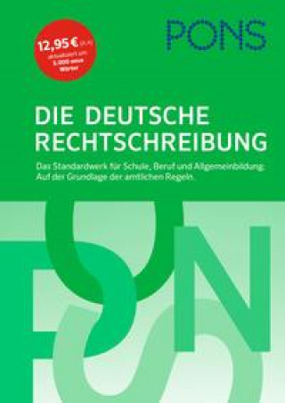 Kniha Pons Die Deutsche Rechtschreibung 
