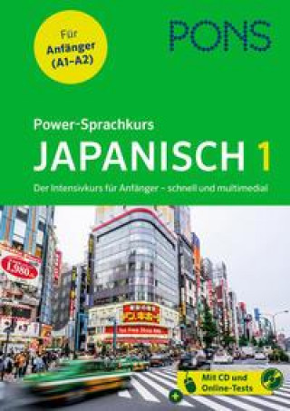 Kniha PONS Power-Sprachkurs Japanisch 1 