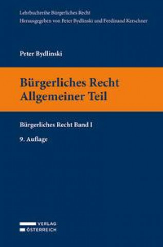 Kniha Bürgerliches Recht Allgemeiner Teil 