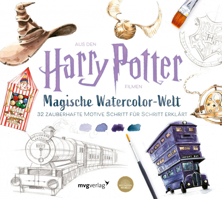 Carte Magische Watercolor-Welt 