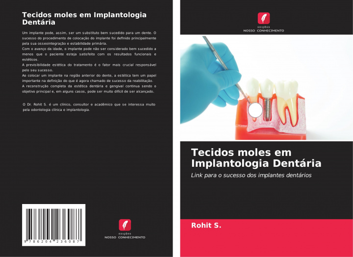 Knjiga Tecidos moles em Implantologia Dentária Rohit S.