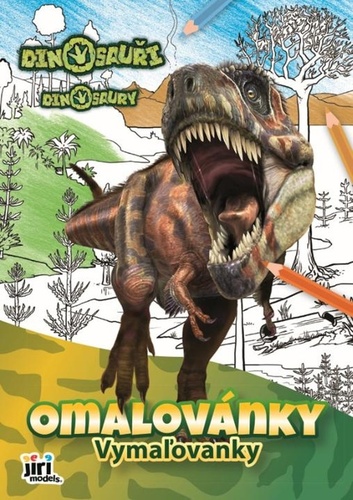Książka Omalovánky Dinosauři 