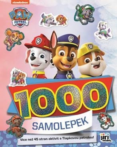 Book 1000 samolepek Tlapková patrola 