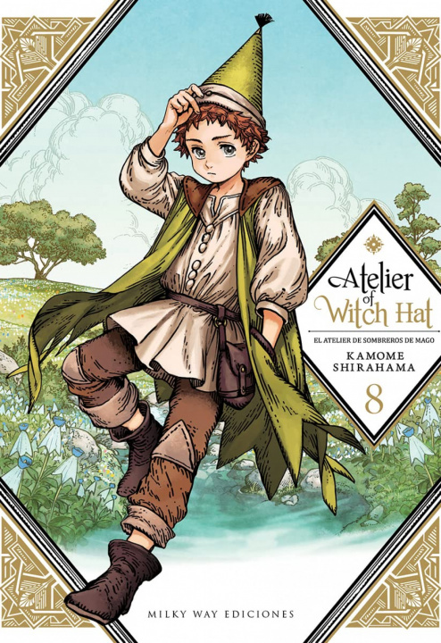 Carte ATELIER OF WITCH HAT 8 KAMOME SHIRAHAMA