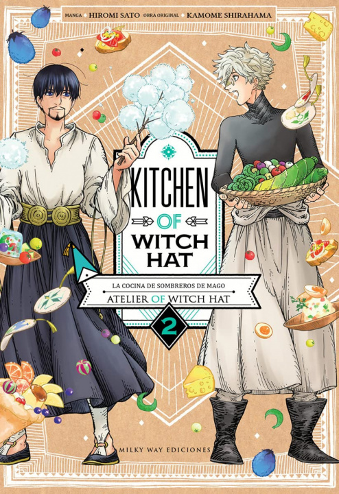 Carte KITCHEN OF WITCH HAT 2 SATO HIROMI