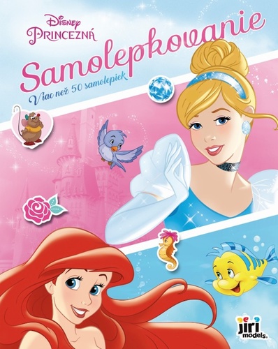 Kniha Samolepkovanie - Princezné Disney