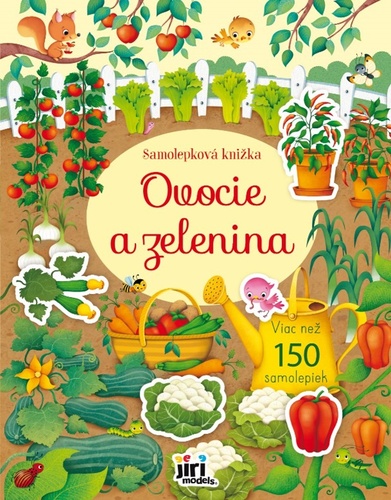 Książka Samolepková knižka - Ovocie a zelenina neuvedený autor