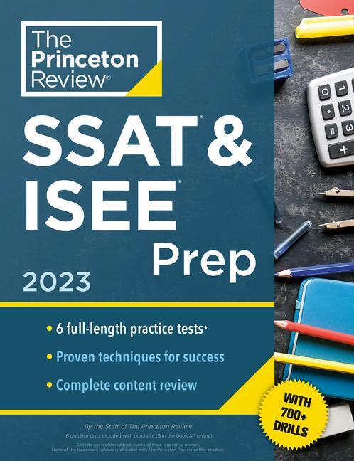 Книга Princeton Review SSAT & ISEE Prep, 2023 
