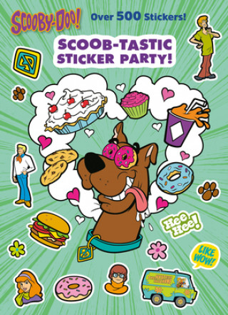 Книга Scoob-Tastic Sticker Party! (Scooby-Doo) Golden Books