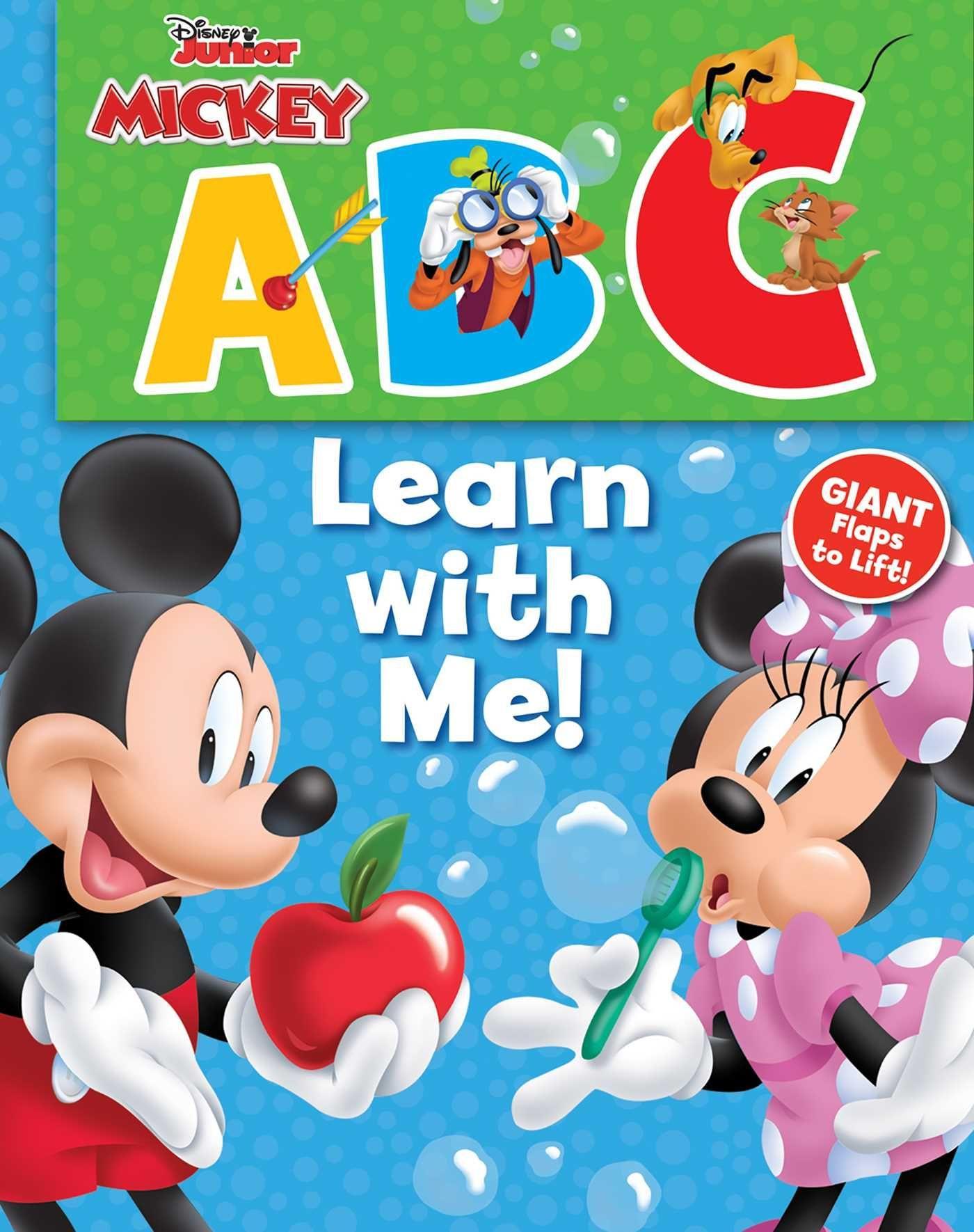 Könyv Disney Junior Mickey Mouse Clubhouse: Abc, Learn with Me! 