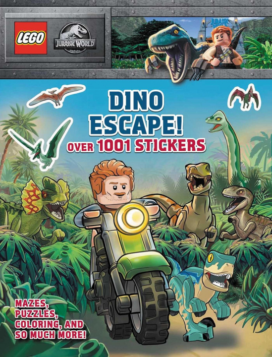 Carte Lego Jurassic World: Dino Escape!: Over 1001 Stickers 