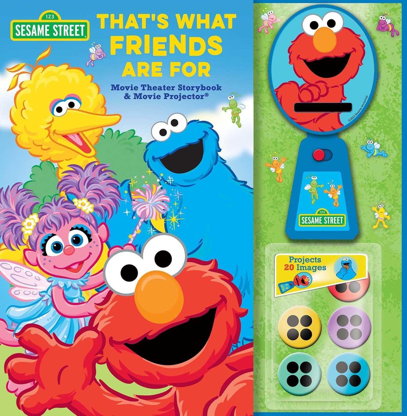 Carte Sesame Street: Movie Theater Storybook and Projector 