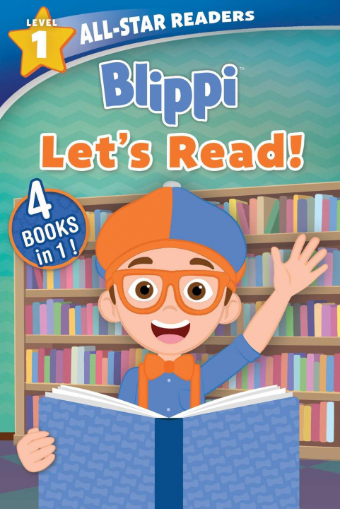 Carte Blippi: Let's Read!: 4 Books in 1! 