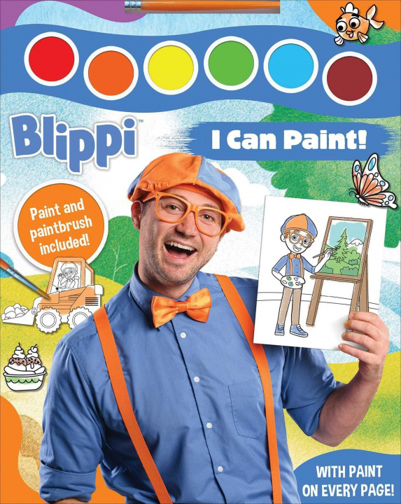 Könyv Blippi: I Can Paint! 