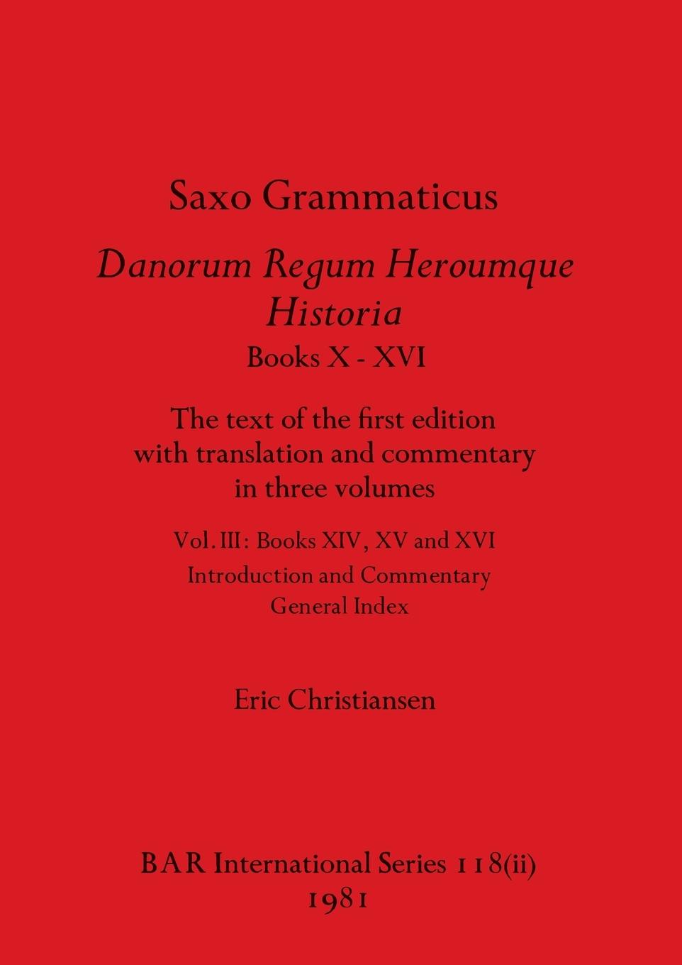 Kniha Saxo Grammaticus Danorum Regum Heroumque Historia Books X-XVI, Part ii 