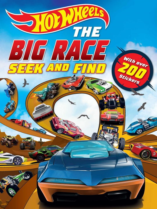 Книга Hot Wheels: The Big Race Seek and Find 