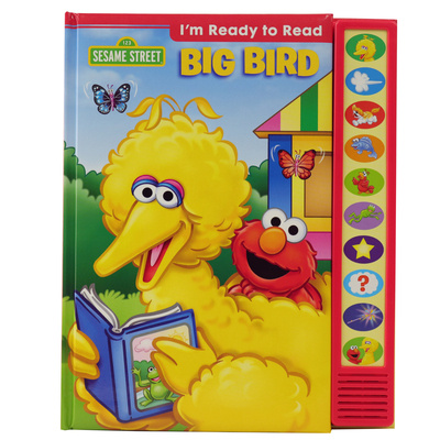 Book I'm Ready to Read Sesame Street Big Bird Tom Brannon
