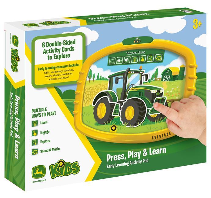 Książka John Deere Kids Early Learning Activity Pad Alexandra Bye