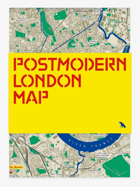 Tiskanica Postmodern London Map 