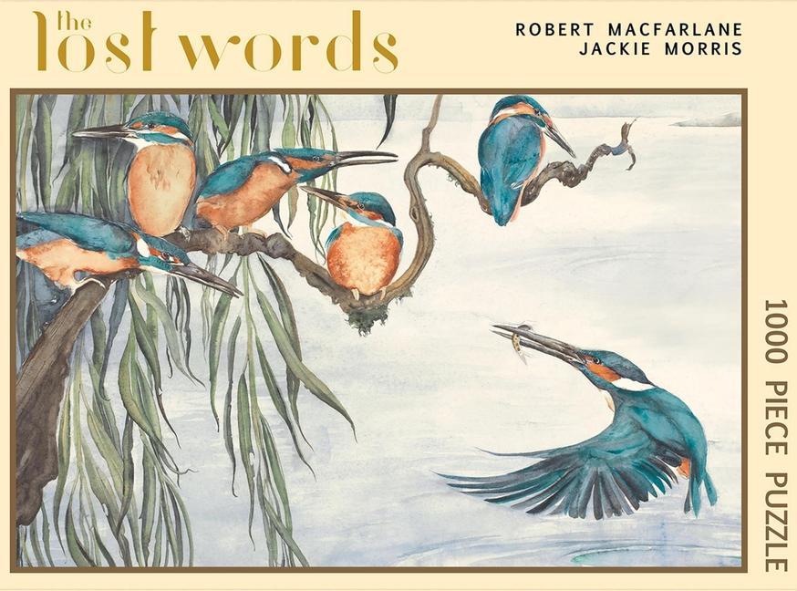 Kniha The Lost Words 1000 Piece Jigsaw Puzzle: The Kingfisher Jackie Morris