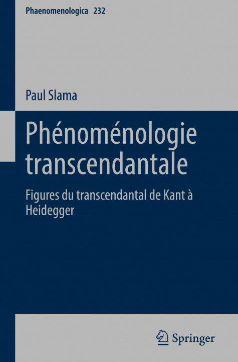 Knjiga Phenomenologie Transcendantale 