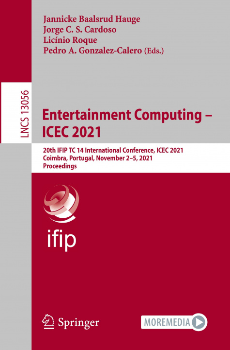 Knjiga Entertainment Computing - ICEC 2021 Pedro A. Gonzalez-Calero