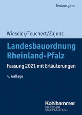 Kniha Landesbauordnung Rheinland-Pfalz Christian Teuchert