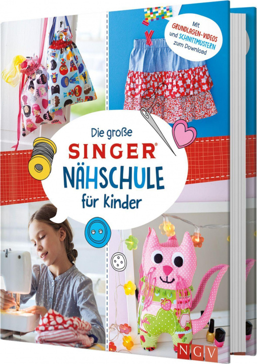 Książka Die große SINGER Nähschule für Kinder Yvonne Reidelbach