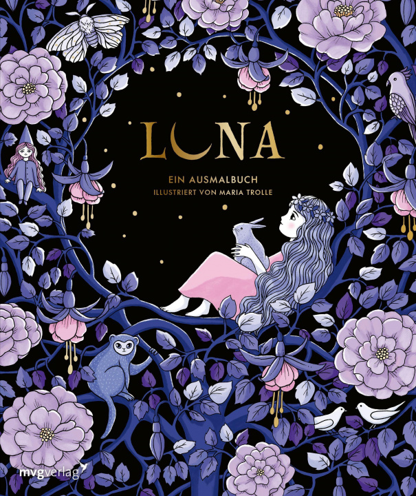 Книга Luna - Ein Ausmalbuch 