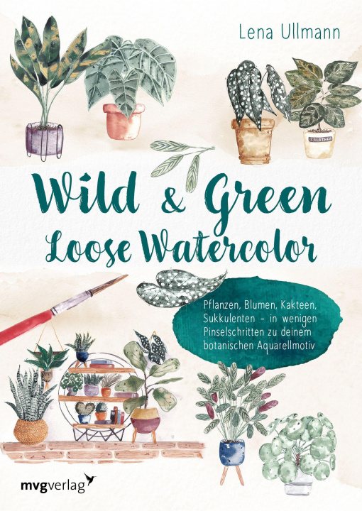 Book Wild and Green - Loose Watercolor 