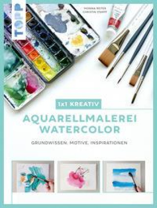 Carte 1x1 kreativ Aquarellmalerei/Watercolor Christin Stapff